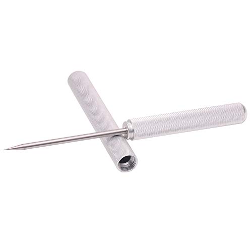 Mike Home Aluminium Alloy Ice Pick Tea Knife Needle Professional Tool for Restaurant Bar Home 1 Pcs (Silver)