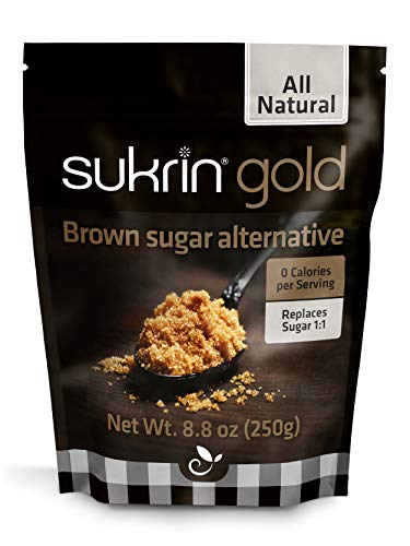 Book Cover Sukrin Gold - All Natural Brown Sugar Alternative - 250g Bag (1-Pack)