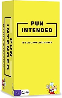 Book Cover Pun Intended - It's All Pun and Games - Perfect Game for Pun Lovers