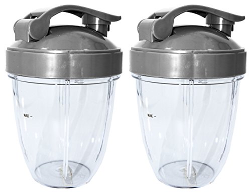 Book Cover Blendin Replacement Parts, Compatible with Nutribullet 600W and 900W Blender Juicer (2 Short 2 Flip Top)