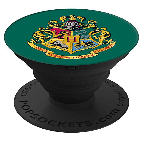 Book Cover PopSockets Expanding Grip Case with Stand for Smartphones and Tablets - Harry Potter Slytherin