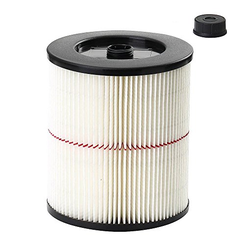 Replacement Filter Fit Shop Vac Craftsman 17816 9-17816 Wet Dry Vacuum Air Cartridge Filter for 5 Gallon Vacuum Cleaner by Seelong