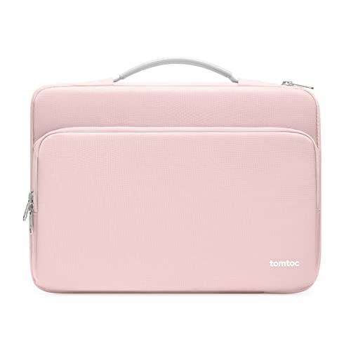 tomtoc 360 Protective Laptop Carrying Case for 13-inch MacBook Air M2/A2681 M1/A2337 2022-2018, MacBook Pro M2/A2686 M1/A2337 2022-2016, 13-inch Surface Pro 9/8/X, Water-Resistant Laptop Bag