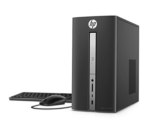 New HP Pavilion Desktop Computer 570, Intel Core i5-7400, 8GB RAM, 128SSD and 1TB HD, Windows 10