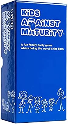 Book Cover Kids Against Maturity: Card Game for Kids and Families, Super Fun Hilarious for Family Party Game Night