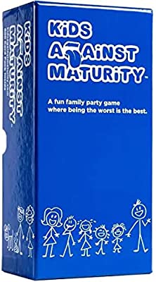 Kids Against Maturity: Card Game for Kids and Families, Super Fun Hilarious for Family Party Game Night