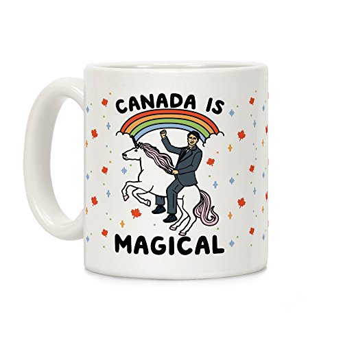 LookHUMAN Canada Is Magical White 11 Ounce Ceramic Coffee Mug
