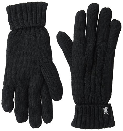 HEAT HOLDERS Women's Gloves (Black, Medium/Large)