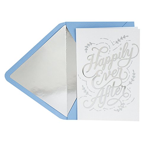 Book Cover Hallmark Signature Wedding Card (Happily Ever After)