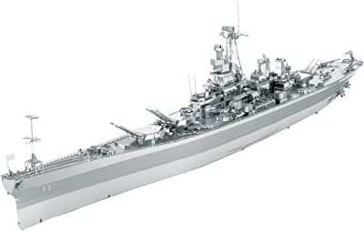 Book Cover Fascinations ICONX USS Missouri (BB-63) 3D Metal Model Kit