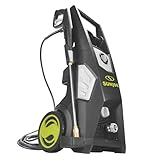 Sun Joe Electric Pressure Power Washer, 2000 PSI (PWMA Certified), 1.1 GPM, Dual Soap Tanks, (35-FT GFCI Water-Safe, Power Cord) - SPX3500