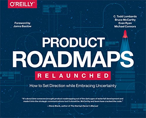 Book Cover Product Roadmaps Relaunched: How to Set Direction while Embracing Uncertainty