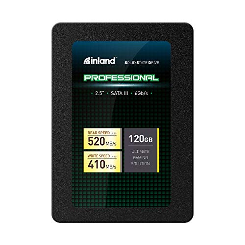 Book Cover Inland Professional 120GB SSD 3D NAND SATA III 6Gb/s 2.5