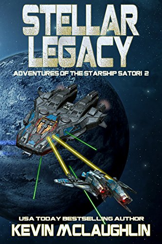 Book Cover Stellar Legacy (Adventures of the Starship Satori Book 2)