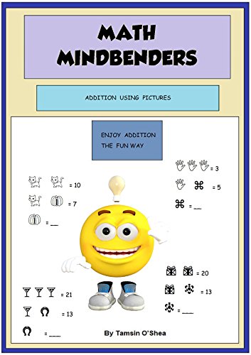 Book Cover Math Mindbenders: Addition using pictures