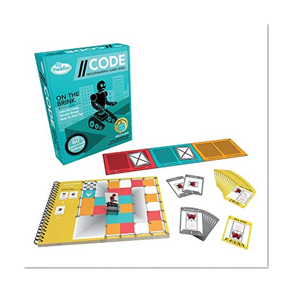 Book Cover Coding Board Game: On The Brink