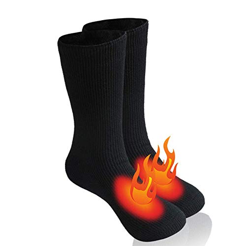 SOFINNI Womens Mens Heated Thermal Insulated Sox Winter Thermal Socks 10-13 1 Pair