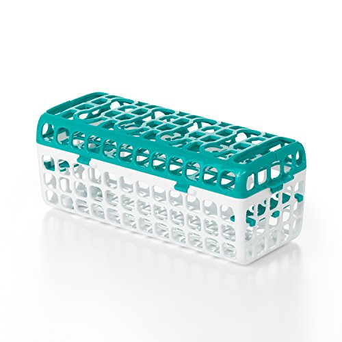 Book Cover OXO Tot Dishwasher Basket for Bottle Parts & Accessories, Teal