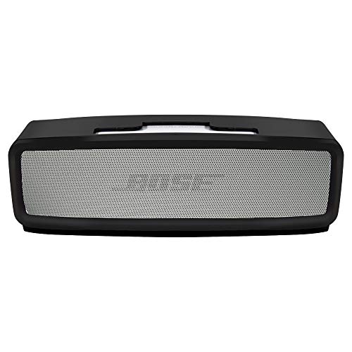Silicone Soft Case Compatible Bose Soundlink Mini 1 and 2 Speaker, Bose Mini case/Gel Soft Skin Cover/Silicone Waterproof Rubber Case, Travel Carry Pouch (Black)