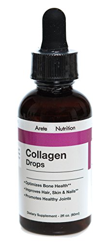 Collagen Sublingual Liquid Drops Optimize Hair, Beautiful Skin
