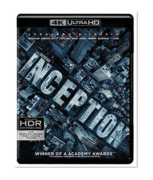 Book Cover Inception (4K-UHD-BD) [Blu-ray]