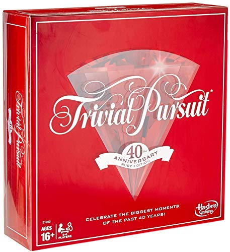 Book Cover Trivial Pursuit 40th Anniversary Ruby Edition
