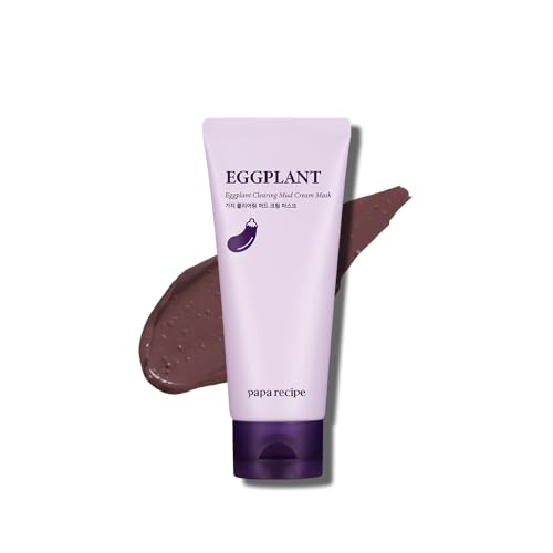 PAPA RECIPE Eggplant Clearing Mud Cream Mask 100ml Wash Off Pack