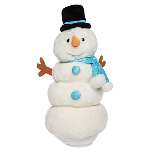 Book Cover Simply Genius Animated Snowman Plush, Animated Christmas Plush, Christmas Toys, Talking Toys, Animated Christmas Decorations, Stuffed Animals