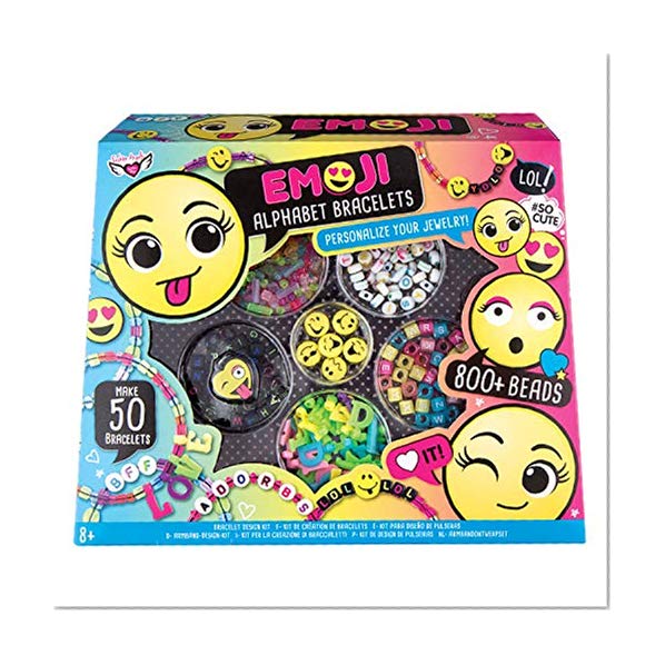 Fashion Angels Emoji Alphabet Bracelets Kit Craft
