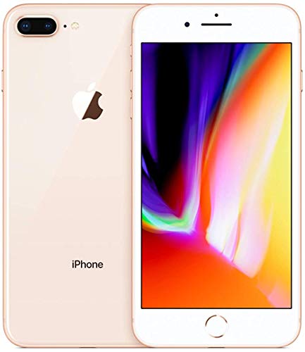 Apple iPhone 8 Plus, 64GB, Gold - For GSM (Renewed)