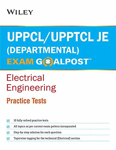 Wiley's UPPCL/UPPTCL JE (Departmental) Exam Goalpost, Electrical Engineering, Practice Tests