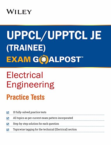 Wiley's UPPCL/UPPTCL JE (Trainee) Exam Goalpost, Electrical Engineering, Practice Tests