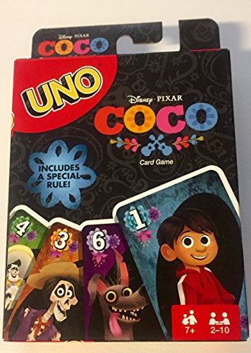 Book Cover NEW Disney Pixar COCO UNO Card Game Full Color Special Rule Edition