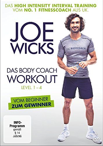Book Cover JOE WICKS - Das Body Coach Workout - Level 1-4 - (HIIT - High Intensity Interval Training)