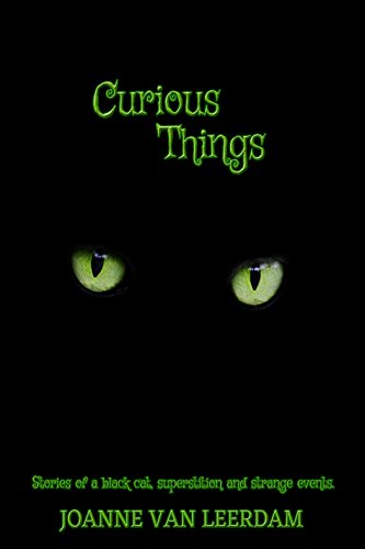 Book Cover Curious Things: Stories of a black cat, superstition, and strange events.