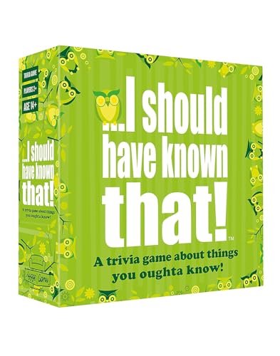 Book Cover Hygge Games ...I should have known that! Trivia Game Green