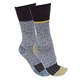 Carhartt mens Force Performance Steel Toe Crew Socks- 2 Pair