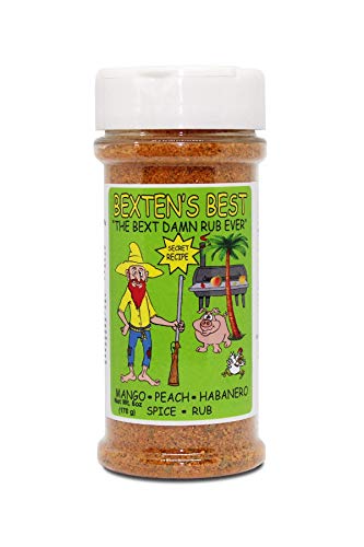 Bexten's Best (Mango Peach Habanero Rub, 1 Shaker)