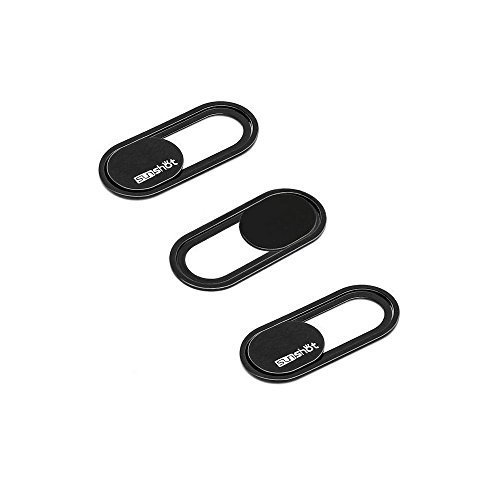 sunshot Laptop Webcam Camera Cover Protection Anti-Monitoring for iPhone Smartphone Laptop Tablet, Webcam Cover Stops Webcam Spying(Webcam Cover (3pack))