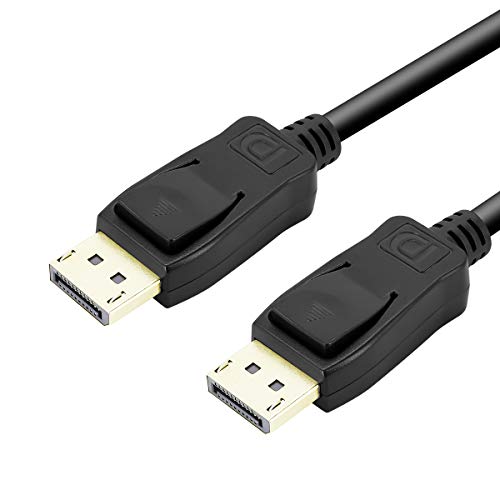 Book Cover DisplayPort to DisplayPort 6 Feet Cable, Benfei DP to DP Male to Male Cable Gold-Plated Cord, Supports 4K@60Hz, 2K@144Hz Compatible for Lenovo, Dell, HP, ASUS and More