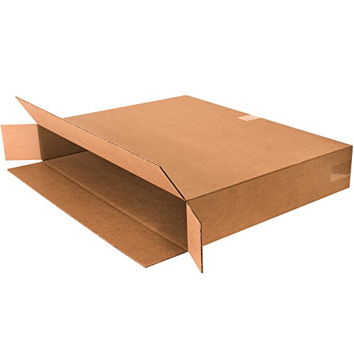 Book Cover Boxes Fast BF30524FOL Side Loading Corrugated Cardboard Shipping Boxes, 30