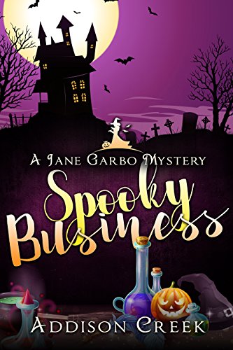 Book Cover Spooky Business (Jane Garbo Mysteries Book 1)