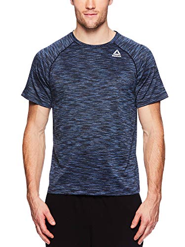 Reebok Men's Supersonic Crewneck Workout T-Shirt Designed with Performance Material