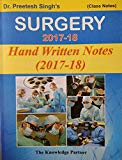 SURGERY, Handwritten classnotes, (2017-18)
