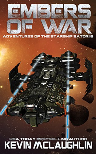 Book Cover Embers of War (Adventures of the Starship Satori Book 8)