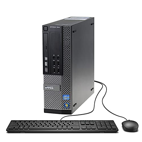 DELL Optiplex 7010 Small Form Factor Desktop Computer, Intel Quad-Core i7-3770 Up to 3.9GHz, 16GB RAM, 2TB 7200 RPM HDD, DVD, USB 3.0, WIFI, Windows 10 Pro (Renewed)']