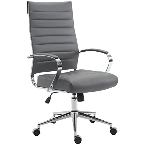 EdgeMod Poly and Bark Tremaine High Back Management Chair (Grey)