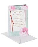 American Greetings Birthday Card for Daughter (Pink Floral)