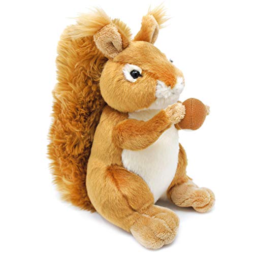 Book Cover VIAHART Carter The Squirrel - 8 Inch Stuffed Animal Plush - by Tiger Tale Toys