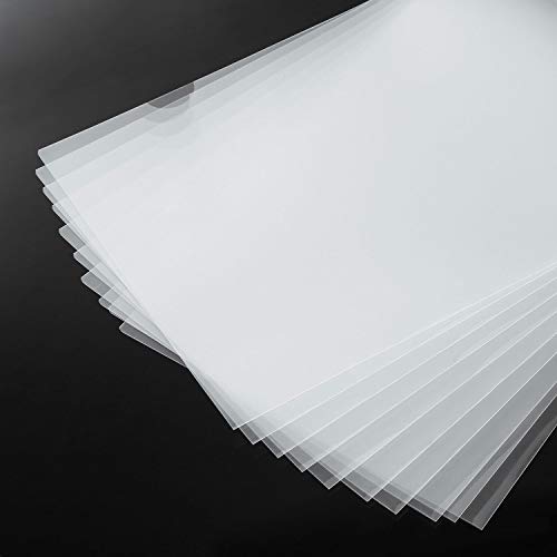 24 Pack Clear Transparent Document Folder Copy Safe Project Pockets, A4 Size
